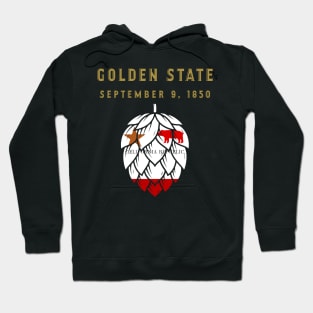 Original State of California Flag - California Republic Golden State Hoodie